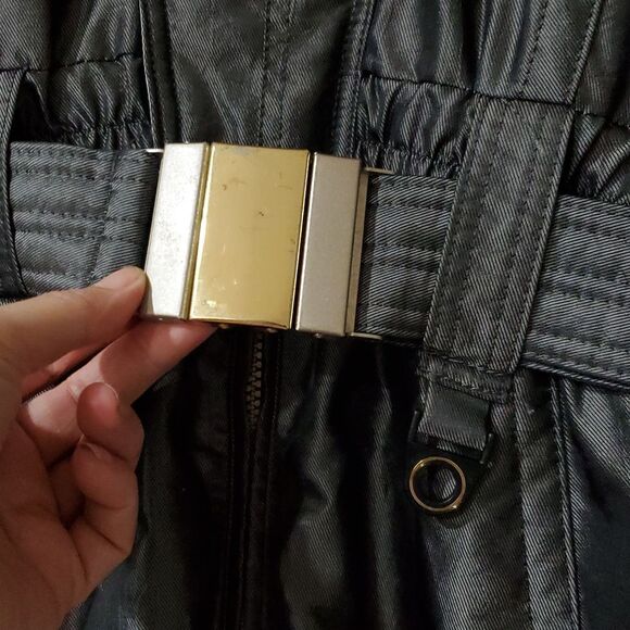 Vintage Descente Silver Retro Mens Ski Suit - Picture 3 of 16